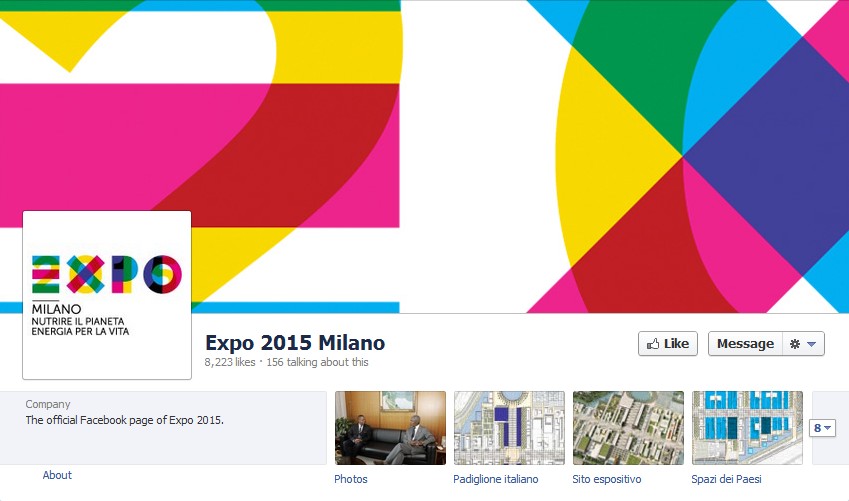 Expo 2015 fb page